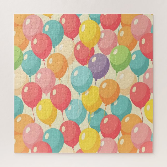 Party balloons in different colors jigsaw puzzle (Vertical)