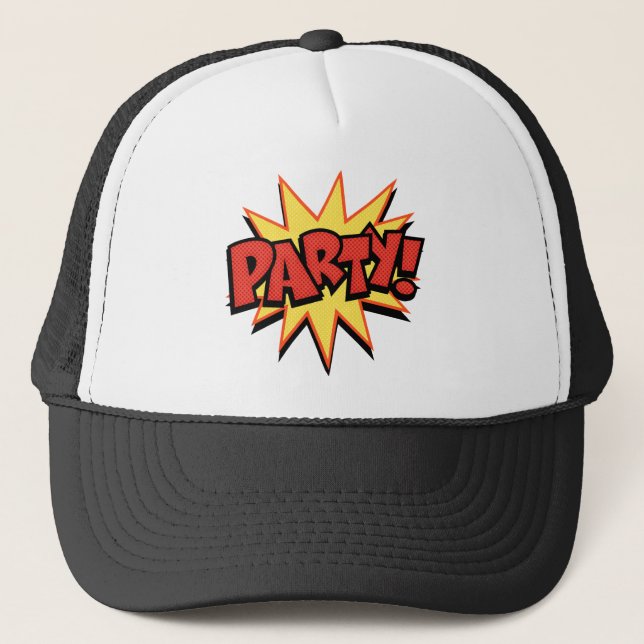 Party Bang Trucker Hat (Front)