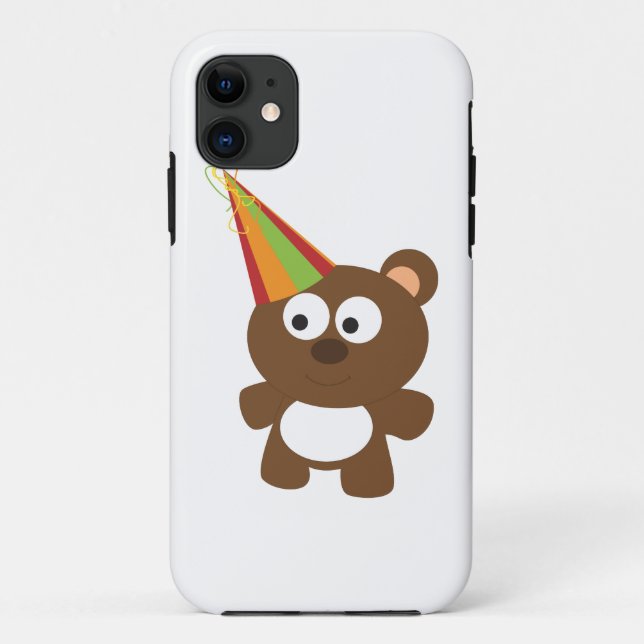Party Bear Case-Mate iPhone Case (Back)