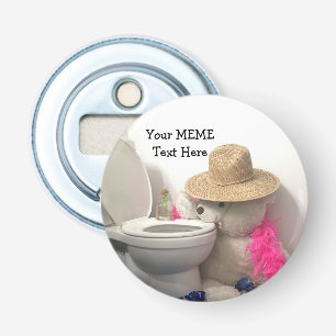 Party Bear Create a MEME customise personalise Bottle Opener