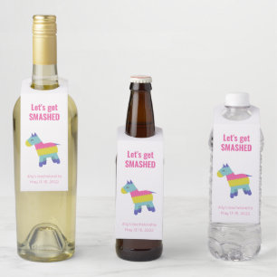 Party  bottle tag