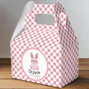 Party box with pink bunny