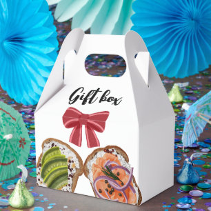 Party Brunch & Sweet Toasts Favour Box