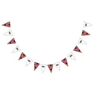 Party Bunting Banner/Halloween Trick or Treat Bunting