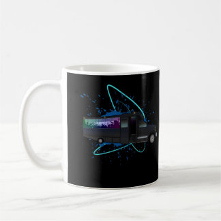Party Bus Time Colorful Nightlife Energy Coffee Mug