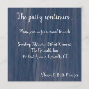 Party Card for Simple Ocean collection