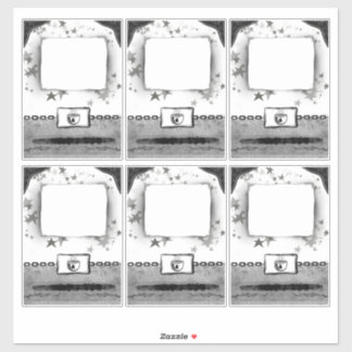 Party Cards Stickers for Planners or Custom Names