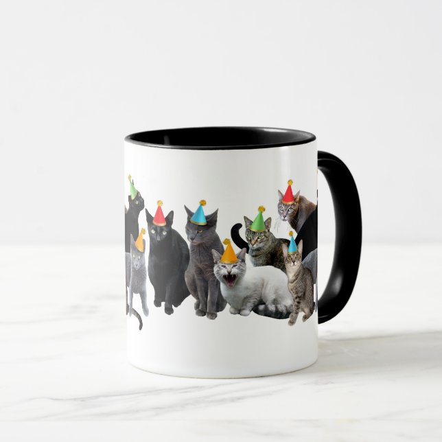 Party Cats Mug (Front Right)