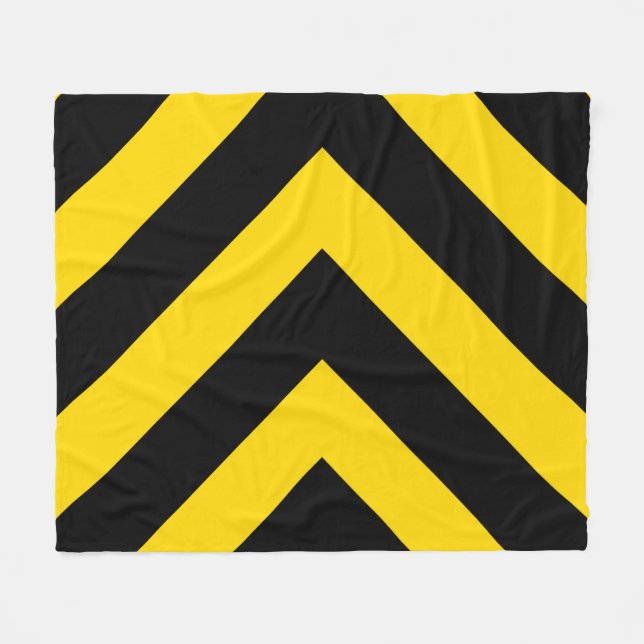 Party Chevrons Fleece Blanket (Front (Horizontal))