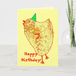 party chick, HappyBirthday! Card