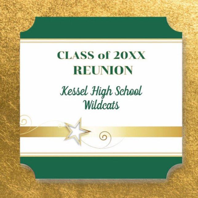 Party! Class Reunion  Paper Coaster (Creator Uploaded)