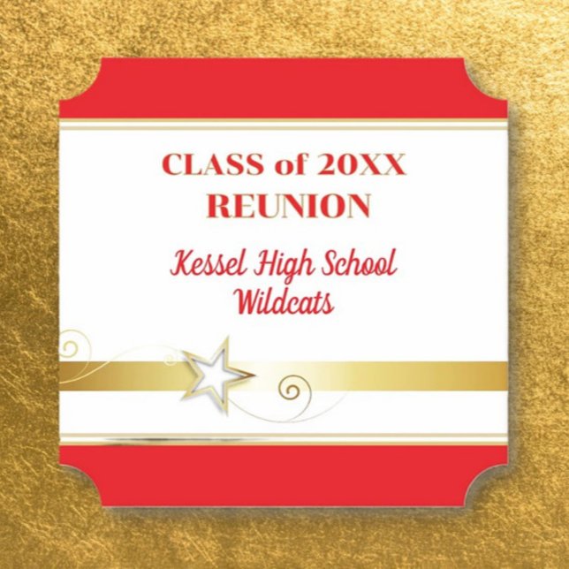 Party! Class Reunion  Paper Coaster (Creator Uploaded)
