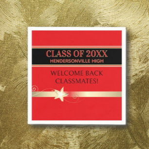 Party! Class Reunion Welcome back Napkin