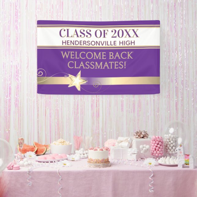 Party! Class Reunion Welcome  Banner (Party)