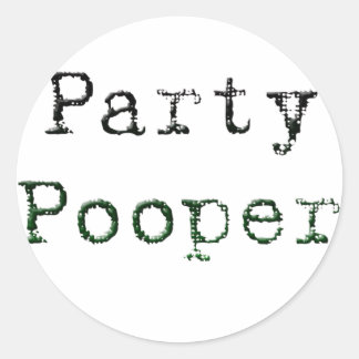 Party Classic Round Sticker