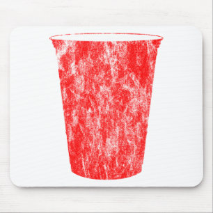 party cup mouse pad
