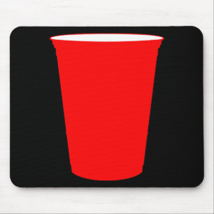 party cup mouse pad