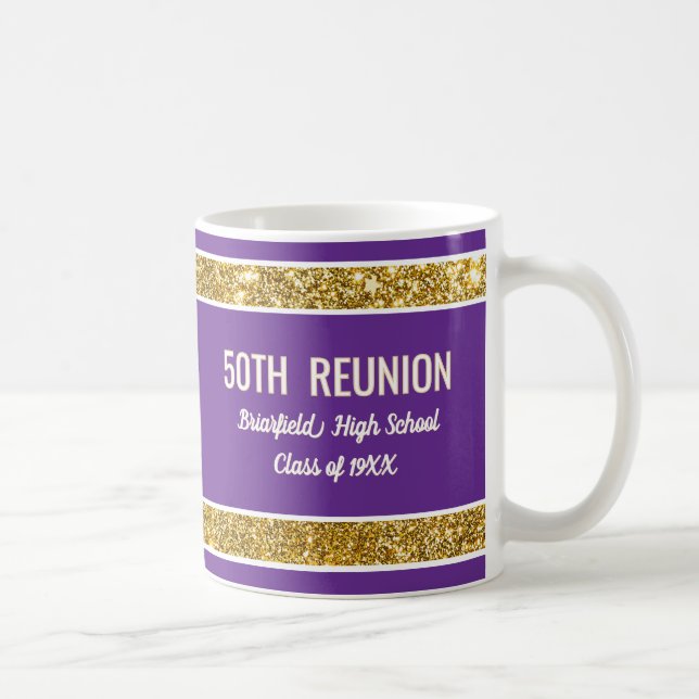 Party! Custom 50th Reunion Celebration Mug (Right)