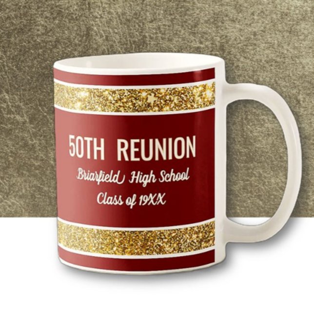 Party! Custom 50th Reunion Celebration Mug (Creator Uploaded)