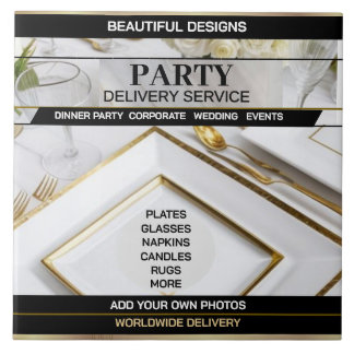 Party Delivery Service - Ceramic Tile