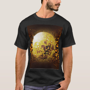 Party Disco: Vintage Glowing Lights. T-Shirt