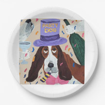 Party Dog Basset Hound 