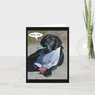Party Dog Card - "Boone"