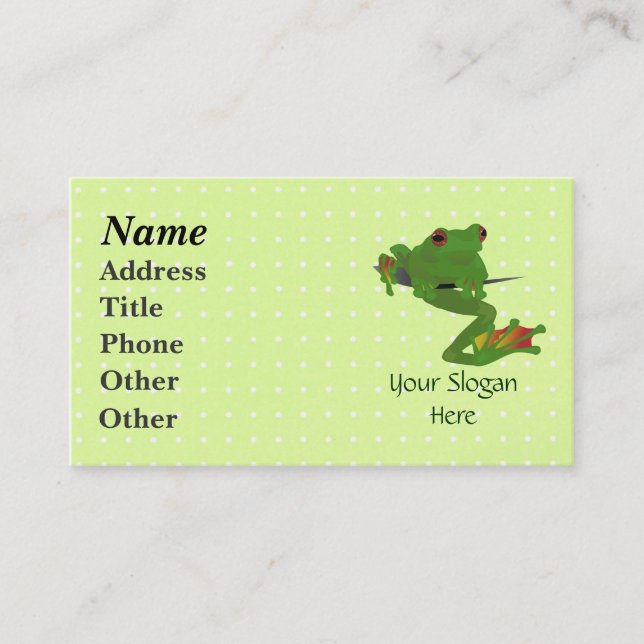 Party Elephant Business Cards (Front)