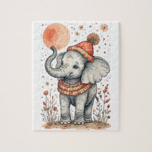 Party Elephant  Jigsaw Puzzle
