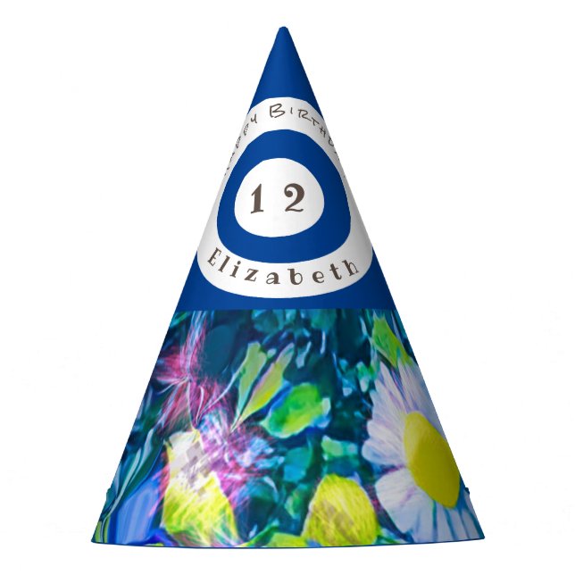 Party Essentials Personalise Text  Party Hat (Front)