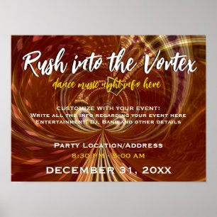 Party Event Poster template #011