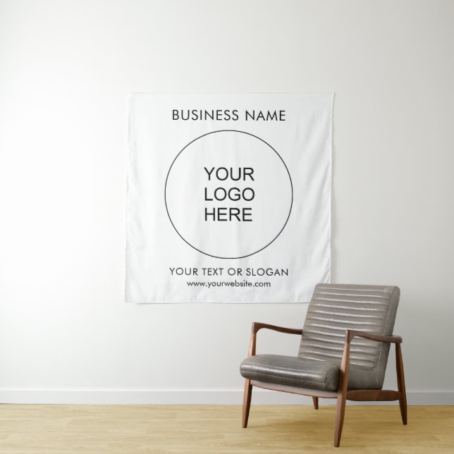 Party Event Seminar Customisable Square Template Tapestry (In Situ)