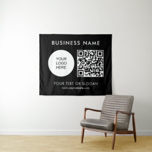 Party Event Seminar QR Code Logo Text Medium Tapestry