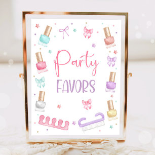 Party Favors Mani-Pedi Party Manicure Pedicure Poster