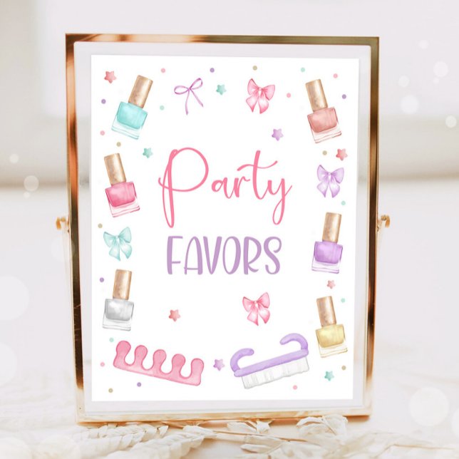 Party Favors Mani-Pedi Party Manicure Pedicure Poster (Creator Uploaded)