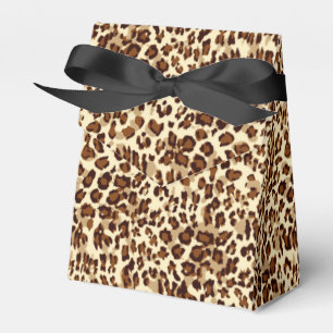 Party Favour Box-Leopard Print Box