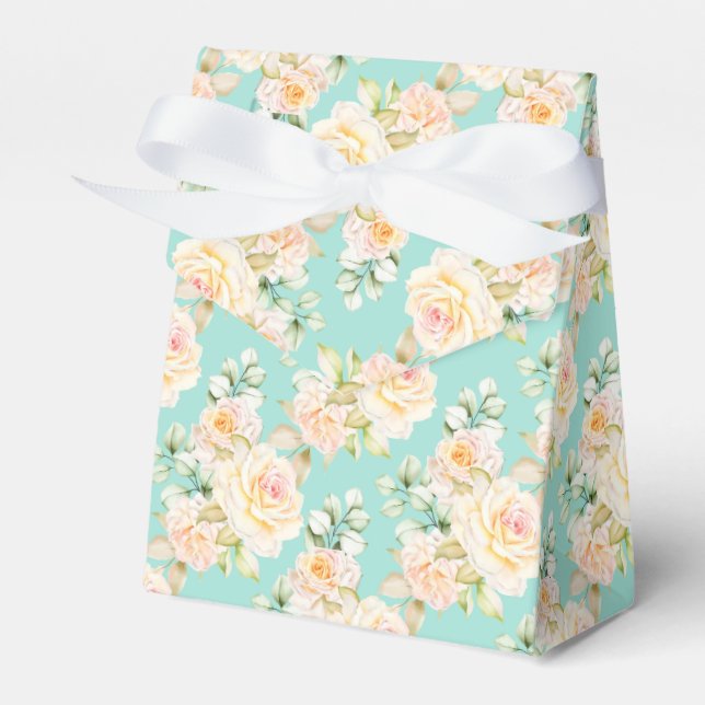 Party Favour Box Roses (Front Side)