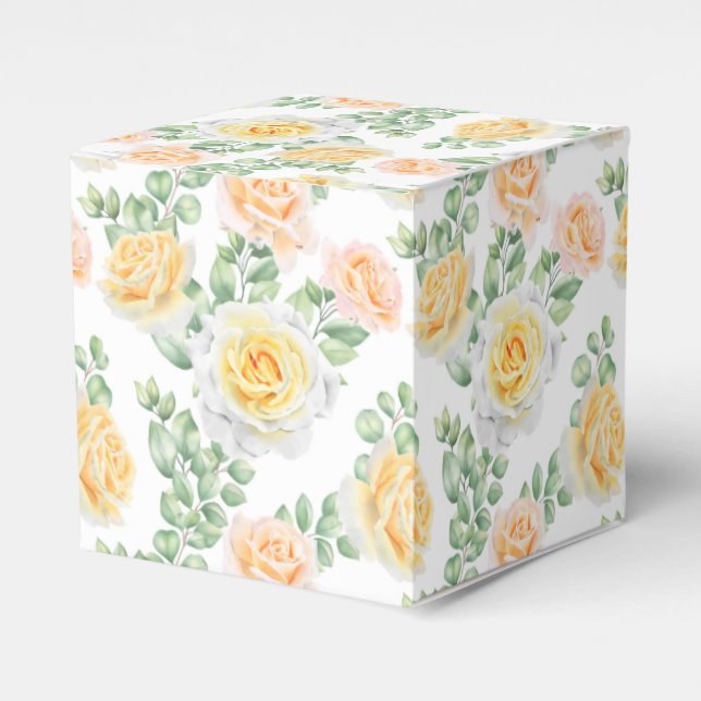 Party Favour Box Roses (Front Side)