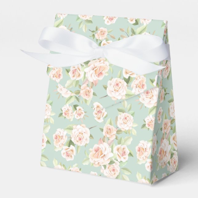 Party Favour Box Roses (Front Side)