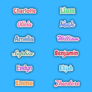 Party Favour Name Waterproof