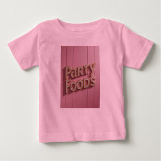 Party food design baby T-Shirt