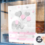 Party for baby Elephant Balloons Nursery Gift<br><div class="desc">Party for baby Elephant Balloons Nursery Gift</div>