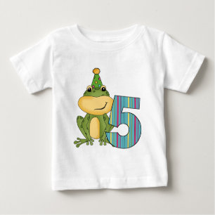 Party Frog 5th  Birthday T-shirts and Gifts