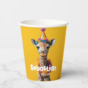 Party Giraffe Extravaganza Paper Cups