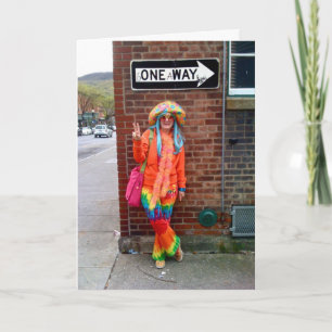 Party Girl Greeting Card