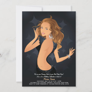 Party Girl Invitation