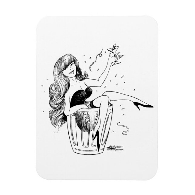 Party Girl Magnet (Vertical)