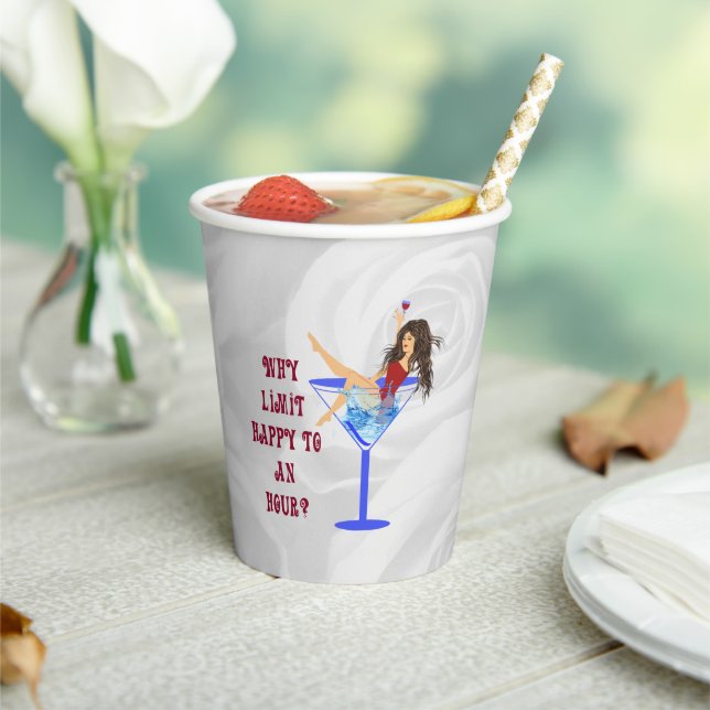 Party Girl Paper Cup (Insitu)