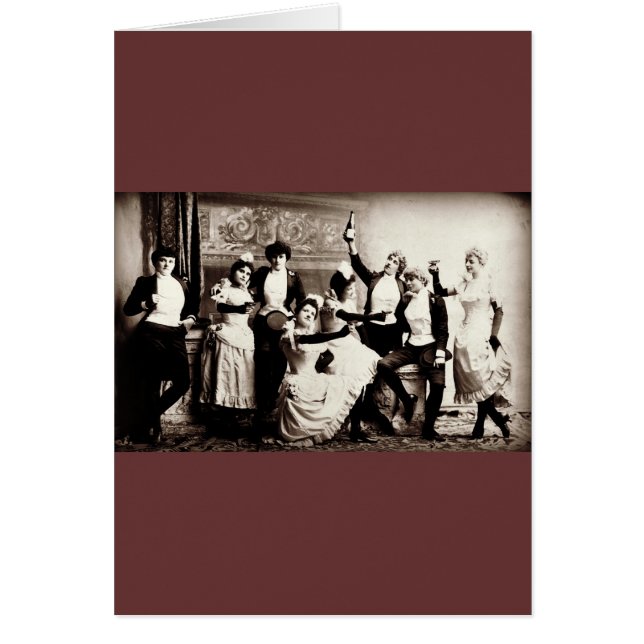 Party  Girls Vintage Print (Front)