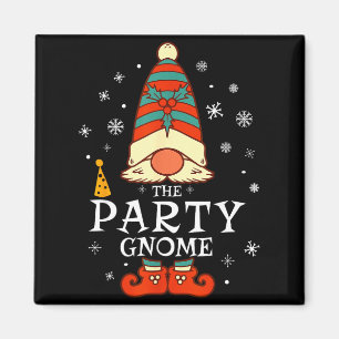 Party Gnome Xmas Group Family Matching Christmas H Magnet